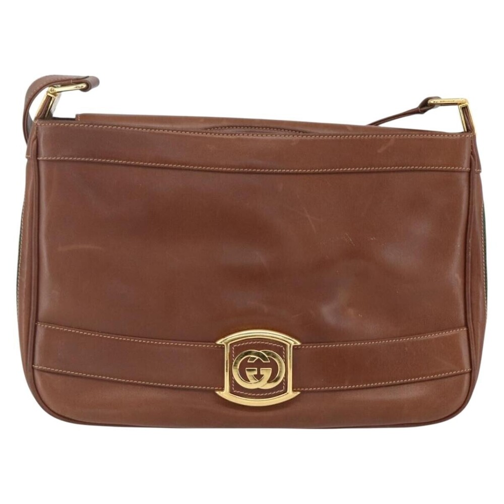 Gucci Sherry line shoulder Leather